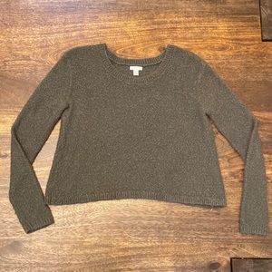 BP Green Cropped Sweater